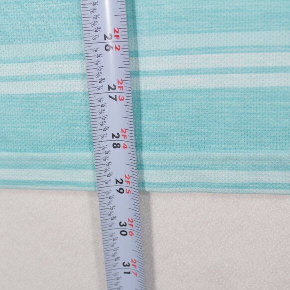 Ben Hogan Polo Men's Large Blue Short Sleeve Striped - Picture 3 of 10